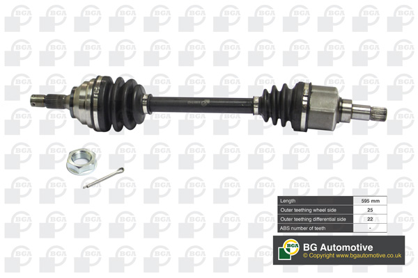 

BGA ds1408l Полуось
