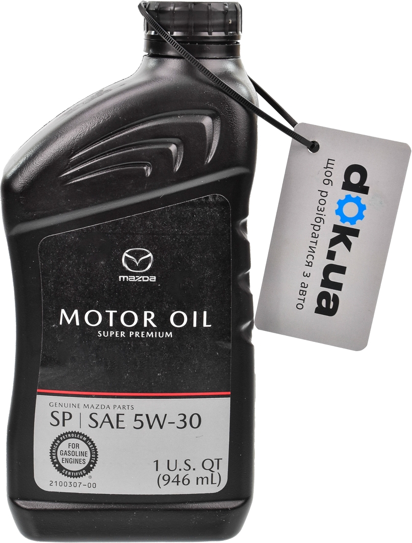 

Моторное масло Mazda Super Premium 5W-30 синтетическое 0000775w30qt