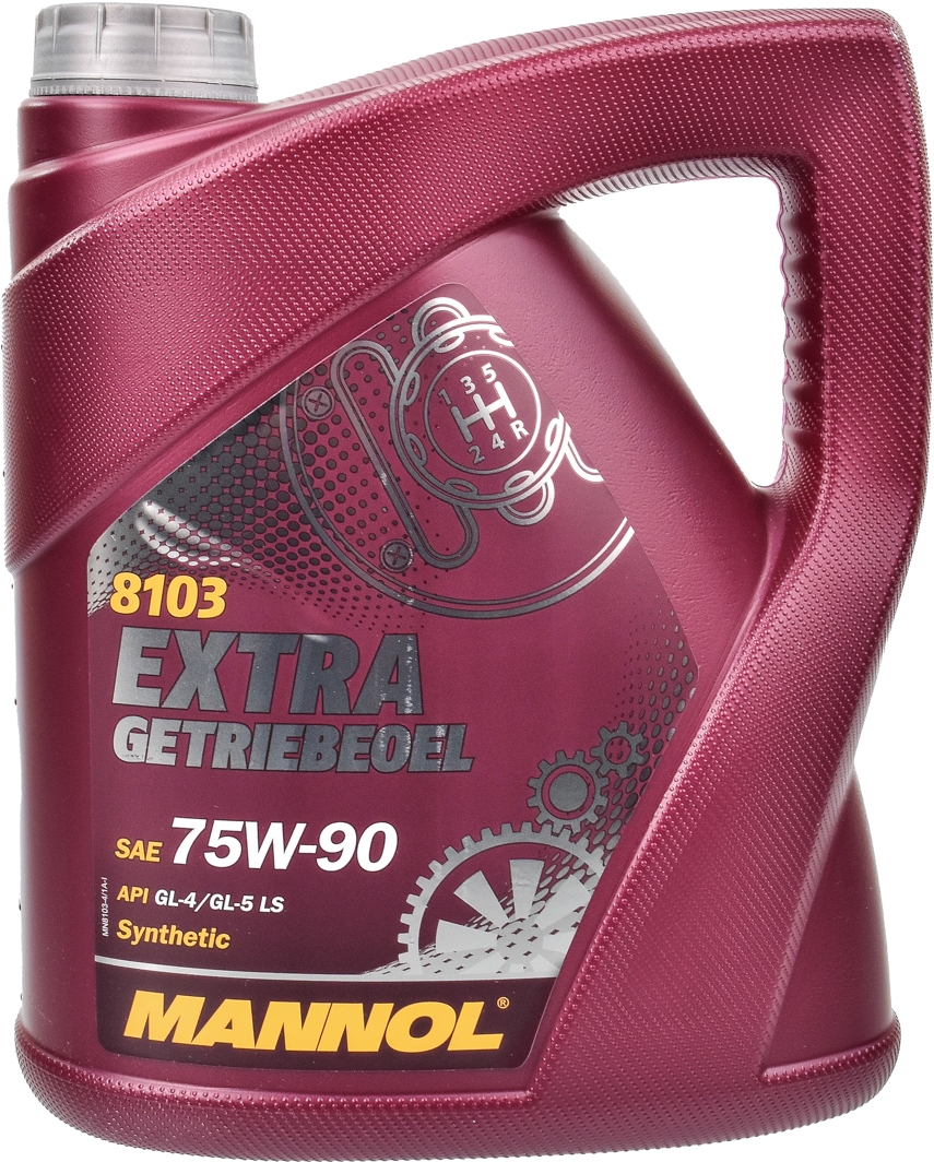 

Трансмиссионное масло Mannol Extra Getriebeoel GL-4 / 5 75W-90 синтетическое MN8103-4