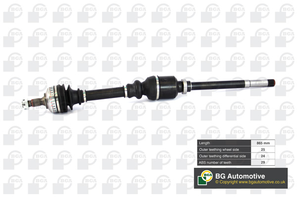 

BGA DS1409RA Полуось