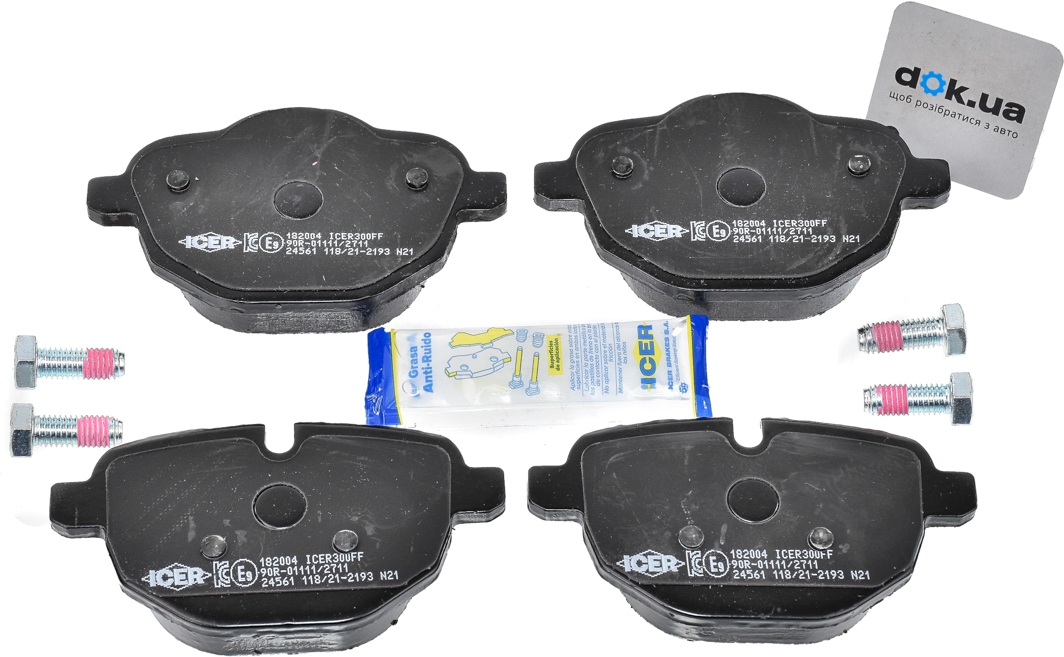 

Icer 182004 Тормозные колодки