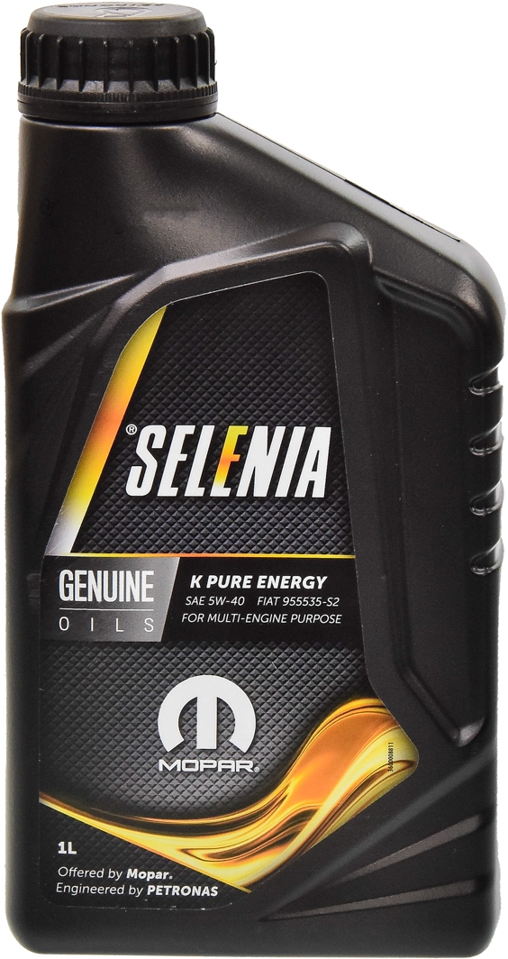 

Моторное масло Petronas Selenia K Pure Energy 5W-40 синтетическое 14111619