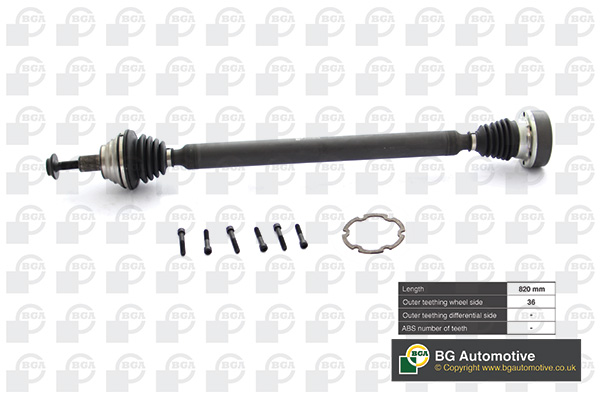 

BGA DS8101R Полуось