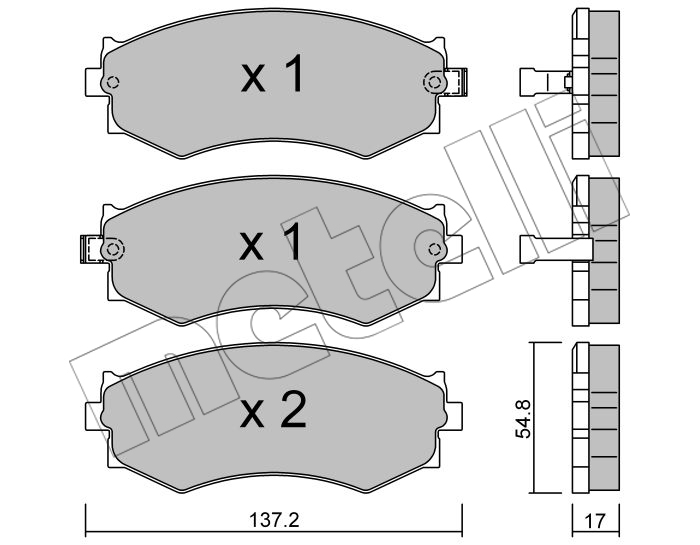 

Metelli 50142 Главный тормозной цилиндр