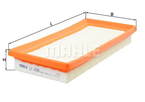 

Mahle lx4248 Воздушный фильтр