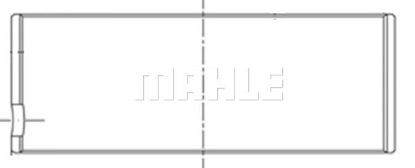 

Mahle 151PL18396000 Шатунный вкладыш