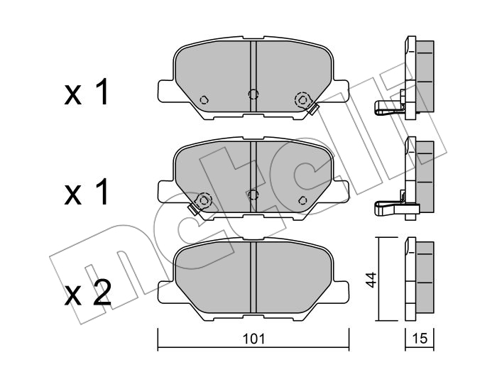 

Metelli 10110 Направляющая клапана