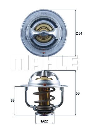 

Mahle TX17989D Термостат