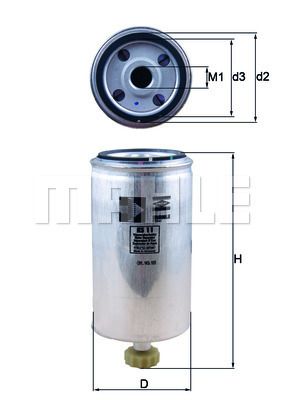 

Mahle KS11 Топливный фильтр