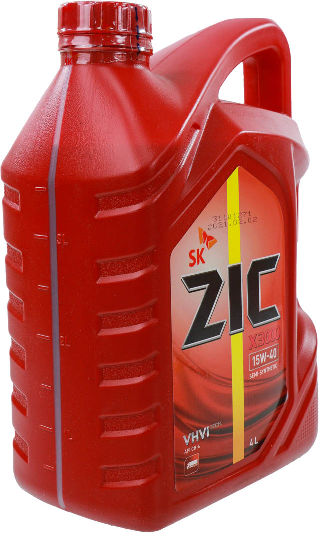 Масло ZIC X3000 15W-40 4 л