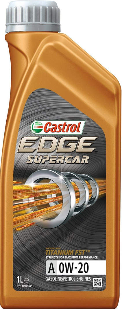 

Моторное масло Castrol EDGE Supercar A Titanium FST 0W-20 синтетическое rbedgsa02x1l