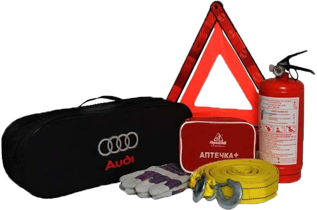 

Набор автомобилиста Poputchik Audi 01-078-l черный