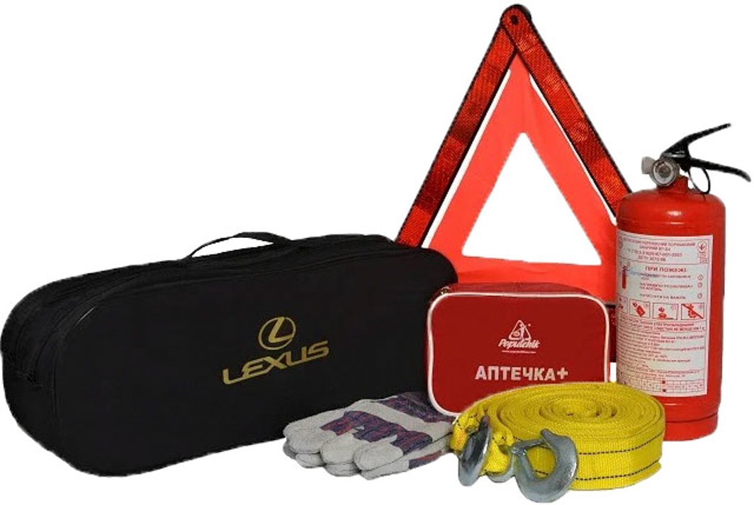 

Набор автомобилиста Poputchik Lexus 01-064-l черный