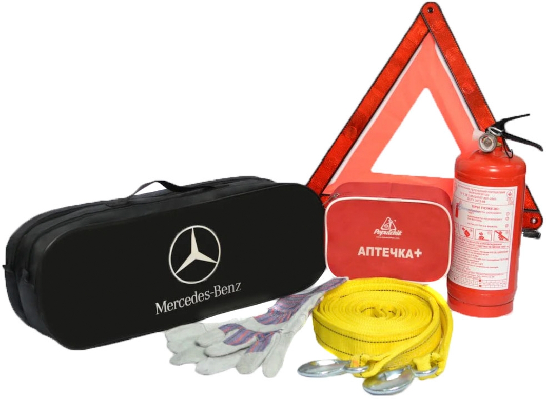 

Набор автомобилиста Poputchik Mercedes-Benz 01-067-k черный