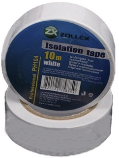 

Изолента Zollex ph104 белая