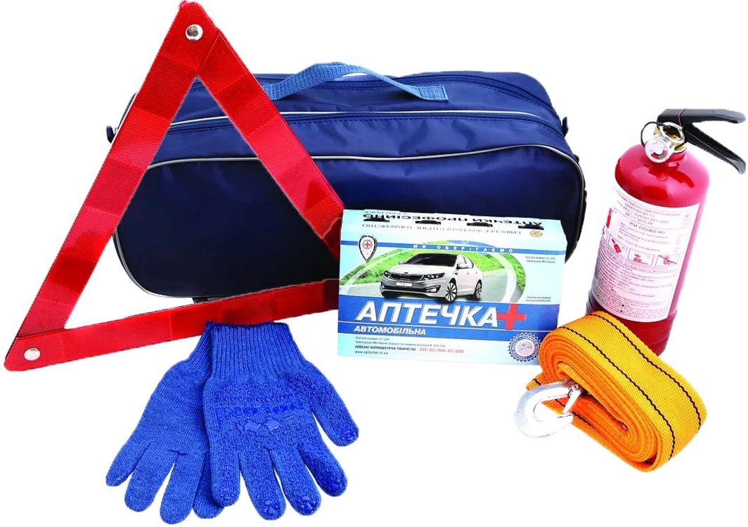 

Набор автомобилиста Poputchik Універсальний 01-016-U синий