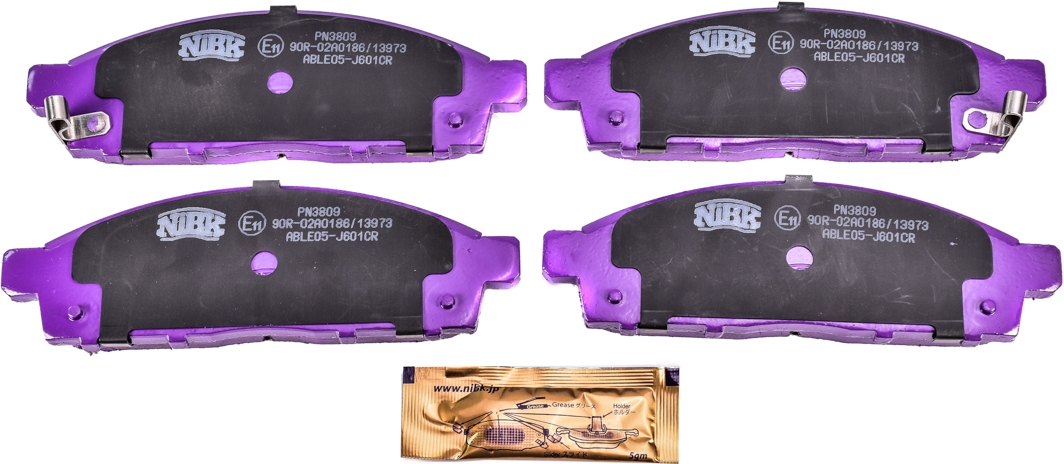 

Nibk PN3809 Тормозные колодки