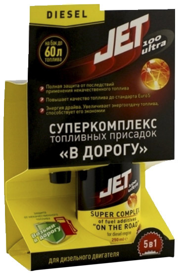 

Присадка Xado JET 100 Суперкомплекс топливных присадок «В ДОРОГУ» (дизель) xb30013