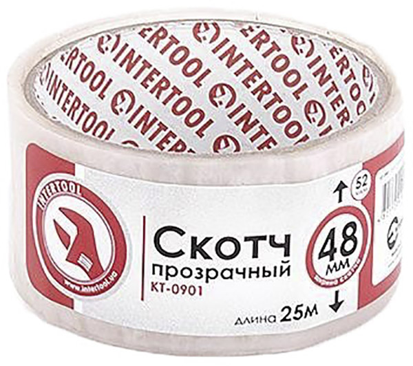 

Скотч Intertool kt0901 48 мм x 25 м