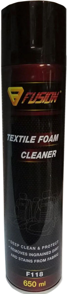 

Очиститель салона Fusion Textile Foam Cleaner 650 мл F118