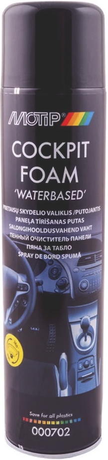 

Очиститель салона Motip Cockpit Spray Foam 600 мл 000702
