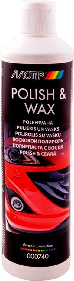 

Полироль для кузова Motip Polish & Wax 000740