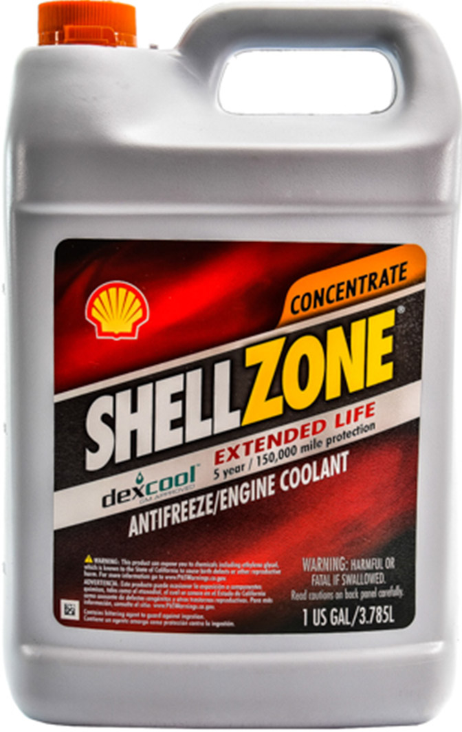 

Концентрат антифриза Shell Shell Zone Dex-Cool Extended Life G12 красный 9404006021