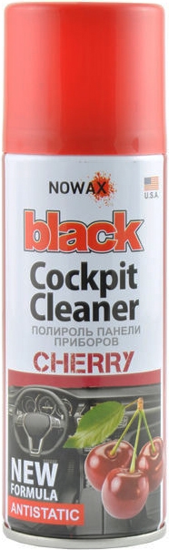 

Полироль для салона Nowax "Black" Cockpit Cleaner вишня 450 мл NX00457