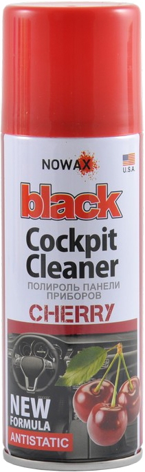 

Полироль для салона Nowax "Black" Cockpit Cleaner вишня 200 мл NX00207