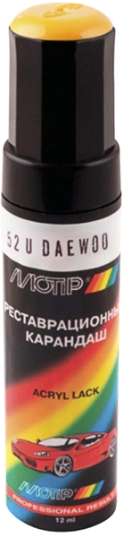 

Реставрационный карандаш Motip 52U D Жёлтый для Daewoo 52U D