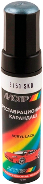 

Реставрационный карандаш Motip металлик SKO 9151 Серый Skoda