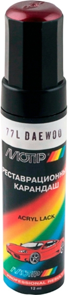 

Реставрационный карандаш Motip металлик 77L D Красный для Daewoo 77L D