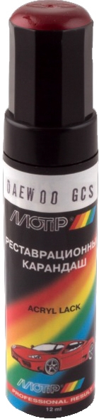 

Реставрационный карандаш Motip металлик DAEW GCS Красный для Daewoo DAEW GCS