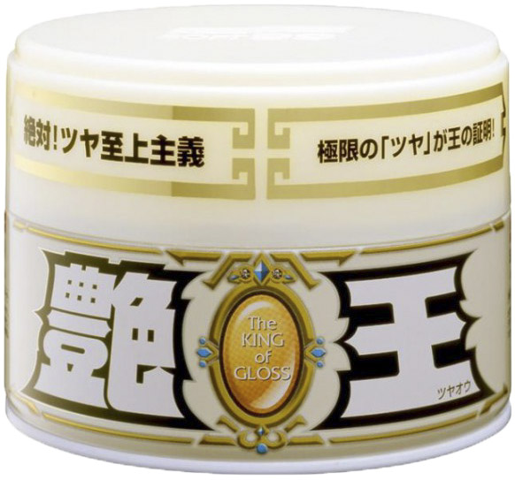 

Цветной полироль для кузова SOFT99 The King of Gloss White Pearl 00173