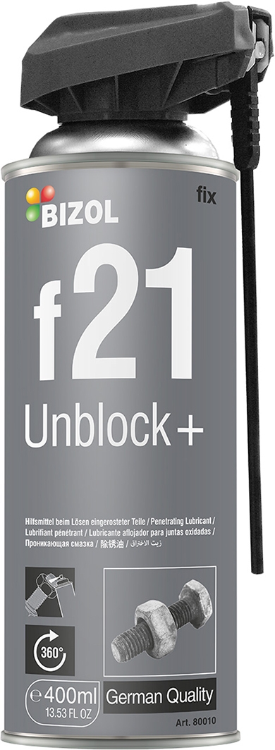 

Смазка Bizol Unblock+ f21 проникающая 80010
