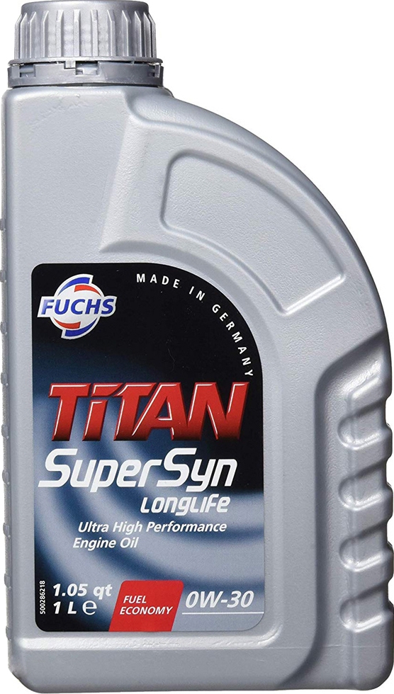 

Моторное масло Fuchs Titan Supersyn Long Life 0W-30 синтетическое 600889845