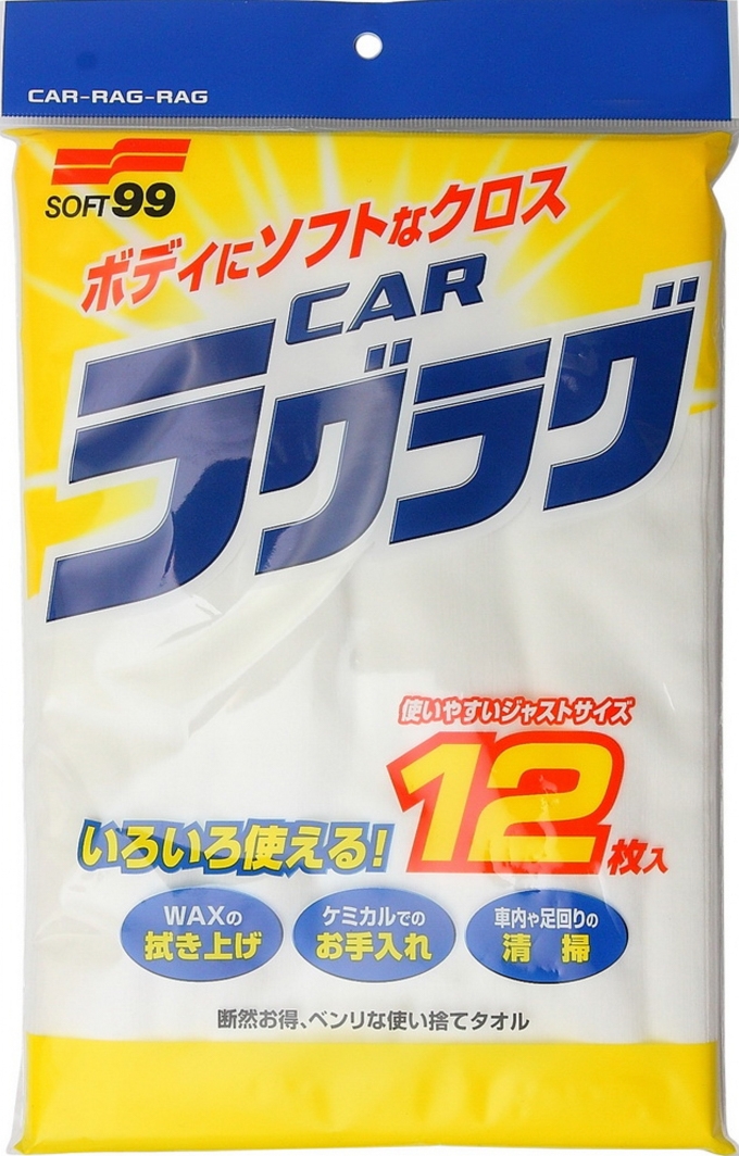 

Набор салфеток SOFT99 New Car Rug 04020 из нетканого материала 12 шт