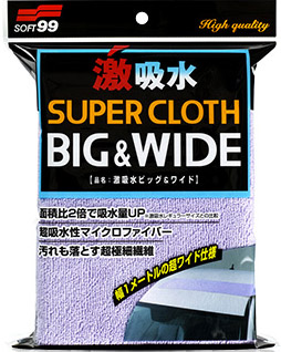 

Салфетка SOFT99 Super Cloth Big & Wide 04208 микрофибра