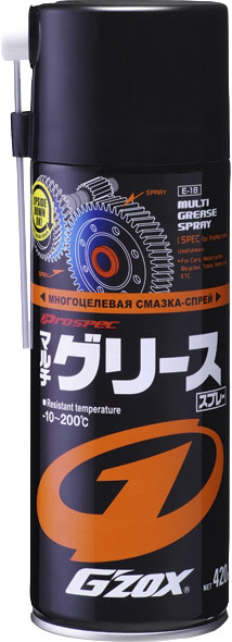 

Смазка SOFT99 GZOX Multi Grease Spray многоцелевая 03106