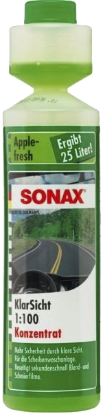 

Концентрат омывателя Sonax Klar SIcht летний яблоко 372141