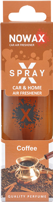 

Ароматизатор Nowax X Spray Coffee 50 мл NX07596