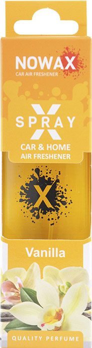 

Ароматизатор Nowax X Spray Vanilla 50 мл NX07591