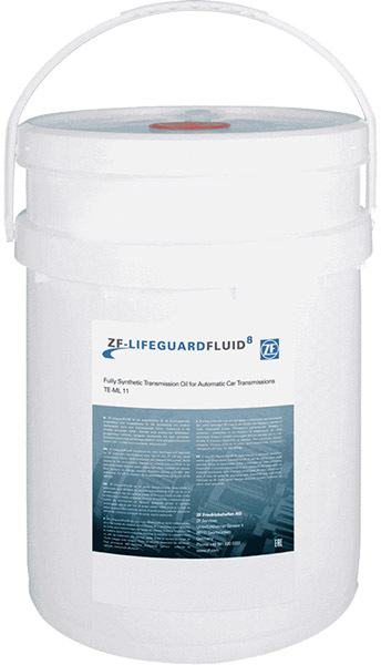 

Трансмиссионное масло ZF Parts Lifeguardfluid 8 синтетическое S671090311
