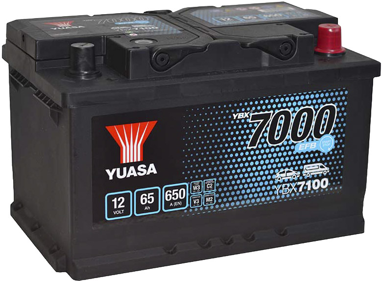

Аккумулятор Yuasa 6 CT-65-R EFB START-STOP YBX7100