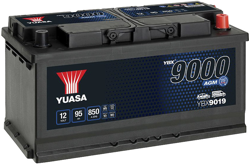 

Аккумулятор Yuasa 6 CT-95-R AGM Start Stop YBX9019