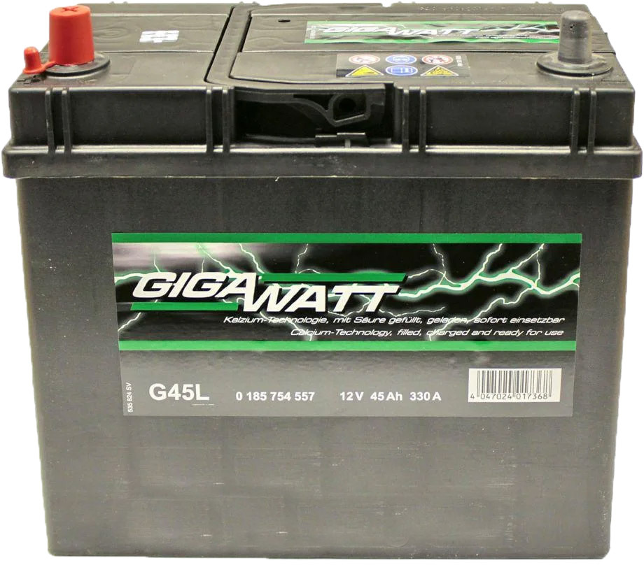 

Аккумулятор Gigawatt 6 CT-45-L 0185754557