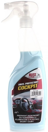 

Полироль для салона Blitz Line Vinyl Protectant Cockpit 700 мл 28467