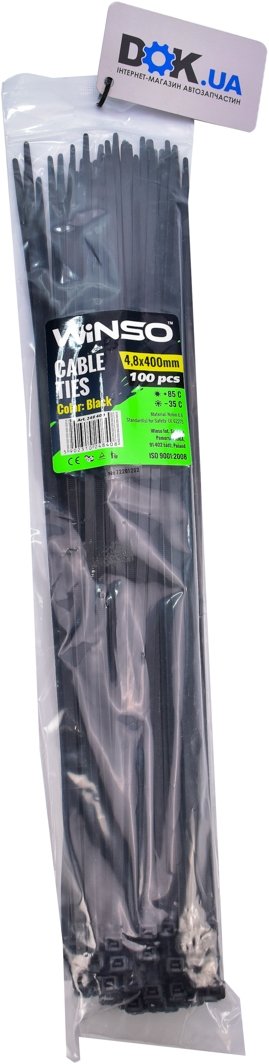 

Стяжка Winso 248400 0,4 м 4,8 мм 100 шт