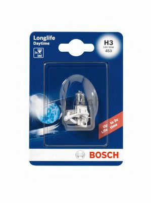 

Автолампа Bosch 1987301053 Longlife Daytime H3 PK22s 55 W