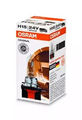 

Автолампа Osram 64177 Original Line H15 PGJ23T-1 70 W 75 W прозрачная